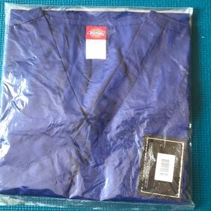 Dickies medium royal blue scrub top medium